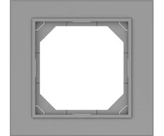 Vienvietis rėmelis VILMA QR1000, pilkos spalvos