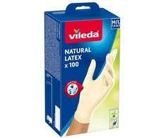 Vileda Multi Latex 100 Disposable pirštinės rusvai gelsvas 100 pc(s)