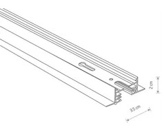 Virštinkinis bėgelis Nowodvorski Profile Track 9450, 1000 mm