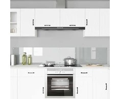 Virtuvės atbraila 2 pcs Skaidrus 110 x 40 cm grūdintas stiklas