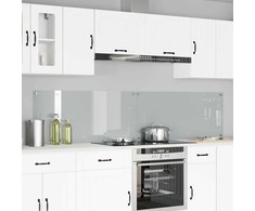 Virtuvės atbraila 2 pcs Skaidrus 110 x 50 cm grūdintas stiklas