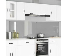 Virtuvės atbraila 2 pcs Šviesiai pilka 110 x 60 cm