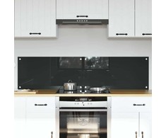 Virtuvės atbraila 2 pcs Tamsiai pilka 80 x 40 cm