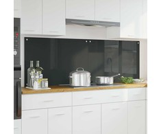 Virtuvės atbraila 2 pcs Tamsiai pilka 90 x 60 cm