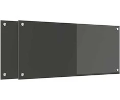 Virtuvės atbraila 2 pcs Tamsiai pilka 90 x 40 cm