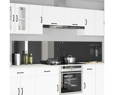 Virtuvės atbraila 2 pcs Tamsiai pilka 120 x 50 cm