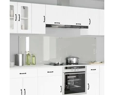 Virtuvės atbraila 2 pcs Skaidrus 100 x 60 cm grūdintas stiklas