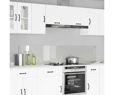 Virtuvės atbraila 2 pcs Skaidrus 100 x 40 cm grūdintas stiklas