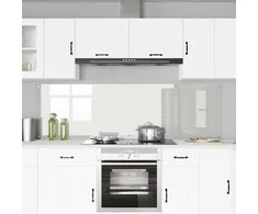 Virtuvės atbraila 2 pcs Skaidrus 100 x 60 cm grūdintas stiklas
