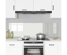 Virtuvės atbraila 2 pcs Skaidrus 80 x 50 cm grūdintas stiklas