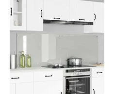 Virtuvės atbraila 2 pcs Skaidrus 90 x 60 cm grūdintas stiklas