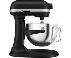 Virtuvinis kombainas KitchenAid 5KSM60SPXEBM Pastatomas plaktuvas 375 W Juoda, Pilka, Nerūdijančiojo plieno