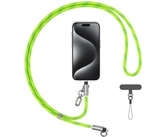 Usams SJ746 30W USB-C į Lightning 1.2m Žalias Charging Kabelis Lanyard