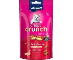 VITAKRAFT Crispy Crunch Duck with chokeberry – skanėstas katėms – 60g