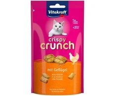 VITAKRAFT Crispy Crunch paukštiena – skanėstas katėms – 60g