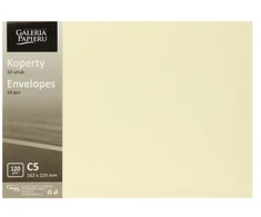 Vokai Galeria Papieru, C5, švelnios kreminės spalvos, 150 g/m2, 162x229mm, 10 vnt./pak.