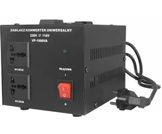 Volt Transformatorinis įtampos keitiklis 230/110Vac ir 110/230Vac, reversinis, 1000VA