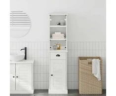 Vonios baldų rinkinys VIGO 2 pcs Balta ir senovinė balta