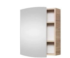 Vonios spintelė su veidrodžiu Riva SV54 Sonoma Oak
