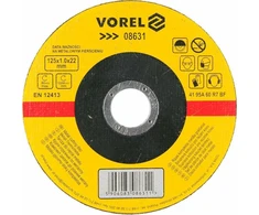 VOREL TARCZA DO CIĘCIA METALU 125 x 1,0 x 22,2mm 08631