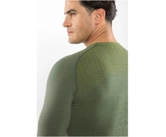 Apatiniai drabužiai vyriška VIKING Altis Man Set Merino ciemno žalia M