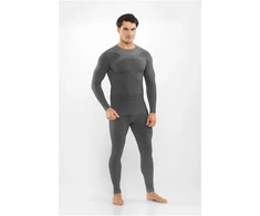 Apatiniai drabužiai vyriška VIKING Altis Man Set Merino juoda M