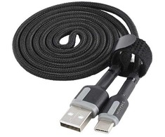 Kabelis įkrovimo USB USB-C, 100 cm. WAYME, maks. 65 W mikopl.pintas