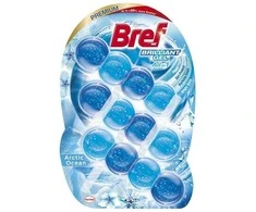 WC valiklis-gaiviklis BREF BRILLIANT ARCTIC OCEAN, 3×42 g