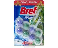 WC valiklis-gaiviklis BREF POWER AKTIV PINE, 2×50 g