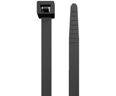 Weidmuller Kabelių tvirtinimo dirželiai 98×2.5mm 80N, juodi (100 vnt)