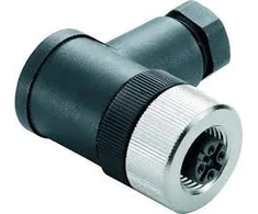 Weidmuller M12 lizdas 4pin, kampu, 6-8mm kabeliui, IP67