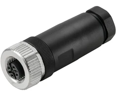Weidmuller M12 lizdas 5pin, tiesus, 6-8mm kabeliui, IP67