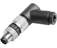 Weidmuller M8 kištukas 4pin, kampu, 3.5-5mm kabeliui, IP67