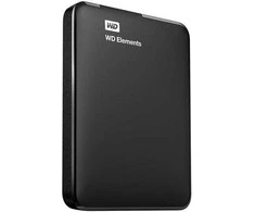 Kietasis diskas Western Digital STANDUSIS IŠORINIS DISKAS „WD 2,5″ 2TB USB3 Juodas“