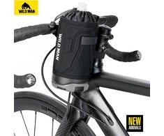 WILDMAN Bicycle bag R1 waterproof 1L for bottle juodas