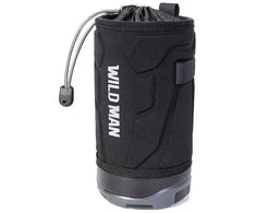 WILDMAN Bicycle bag R1 waterproof 1L for bottle juodas