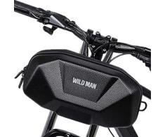 WILDMAN X9 Bike Frame Bag Bike Holder juodos spalvos