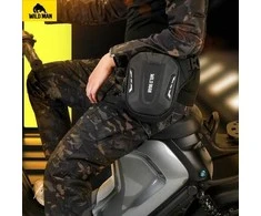 WILDMAN motociklininko krepšys ant kojos L1 3L juodos spalvos