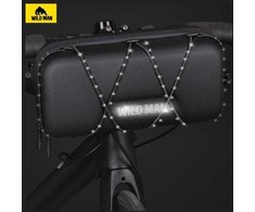 WILDMAN GD8 Dviračio krepšys/Holder, žalias handlebar bag