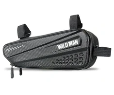 WILDMAN MES4 bike frame bag/bag bike holder juodos spalvos