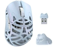 WL Mouse WL Pelė WLMOUSE Beast Miao Pelė žaidimams, Omron Optinė Switches – Ice Mėlyna