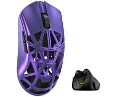 WL Mouse WL Pelė WLMOUSE Beast X Mini Pro Solid Sides Pelė žaidimams, Omron Optinė Switches – violetinė