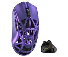 WL Mouse WL Pelė WLMOUSE Beast X Pro Solid Sides Pelė žaidimams, Omron Optinė Switches – Violetinė