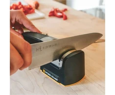 Work Sharp WOK VIRTUVĖS PEILIO GALĄSTUVAS DARBAS AŠTRUS TRAUKIMAS PER VIRTUVĘ