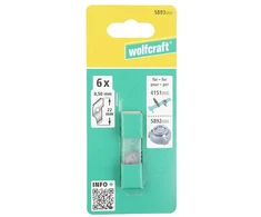 WOLFCRAFT KEIČIAMOSIOS 22 mm peiliai, skirti lenkimo mašinai WF5892000