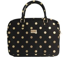 Wonder Briefcase Nešiojamas kompiuteris 15-16 colių auksinis polka-dot