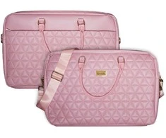 Wonder Briefcase Nešiojamas kompiuteris 17 colių pico quilted pink