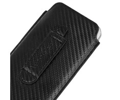 Wonder CARBON dėklas telefonui (Dydis XL) Apple iPhone 14/14 Pro/Apple iPhone 15/15 Pro/Samsung S23/S23 Plus/S24/S24 Plus/A15/A54 5G juodos spalvos
