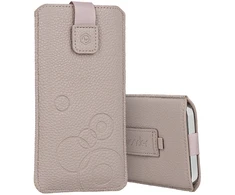 Dėklas WONDER Deko Pouch Case (Size M) for Iphone 5/Nokia 215 4G/225/5310 2020 cappuccino