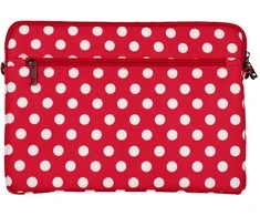 Wonder nešiojamo kompiuterio dėklas 13-14 colių red polka-dot